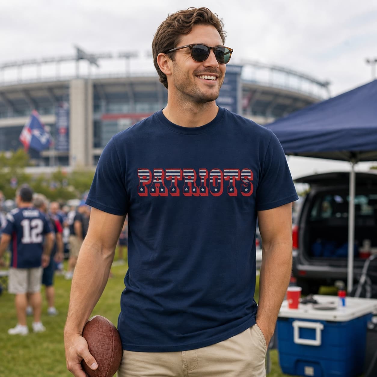 New England Boston Patriots Retro Football 1960 Artwork Shirt