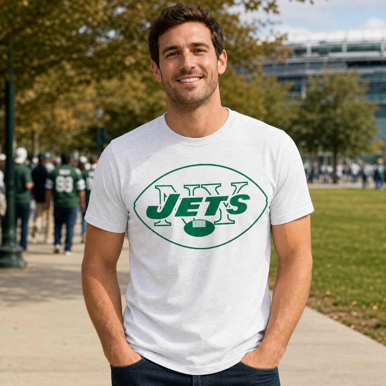 New York Jets Retro Football 1964 Artwork Shirt