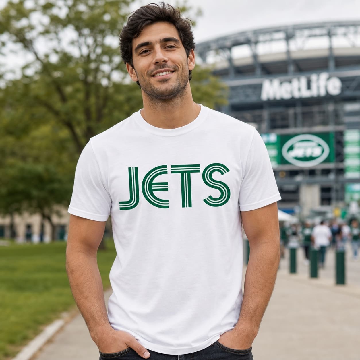 New York Jets Retro Football 1972 Artwork Shirt
