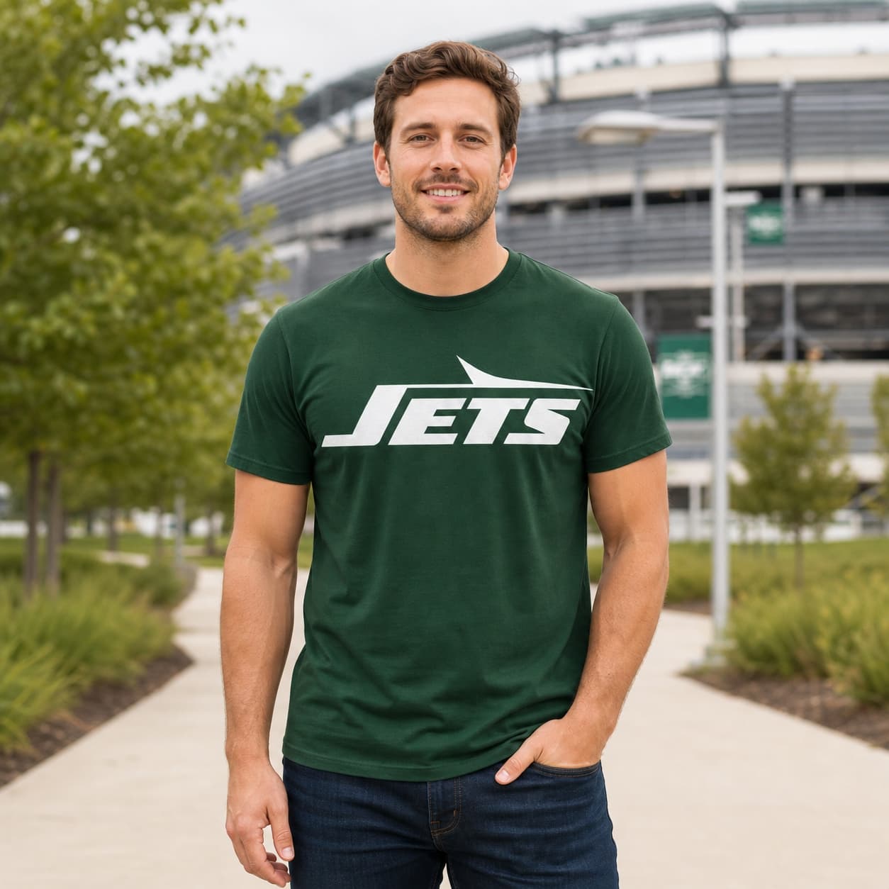New York Jets Retro Football 1978 Artwork Shirt