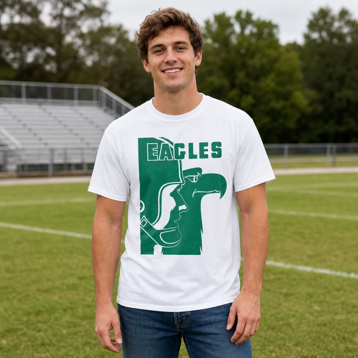 Philadelphia Eagles Retro Football 1963 Artwork Shirt