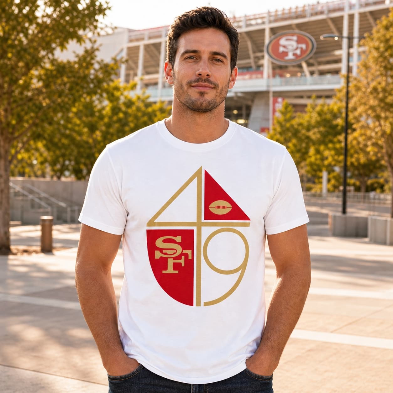 San Francisco 49ers Retro Football 1965 Artwork Shirt