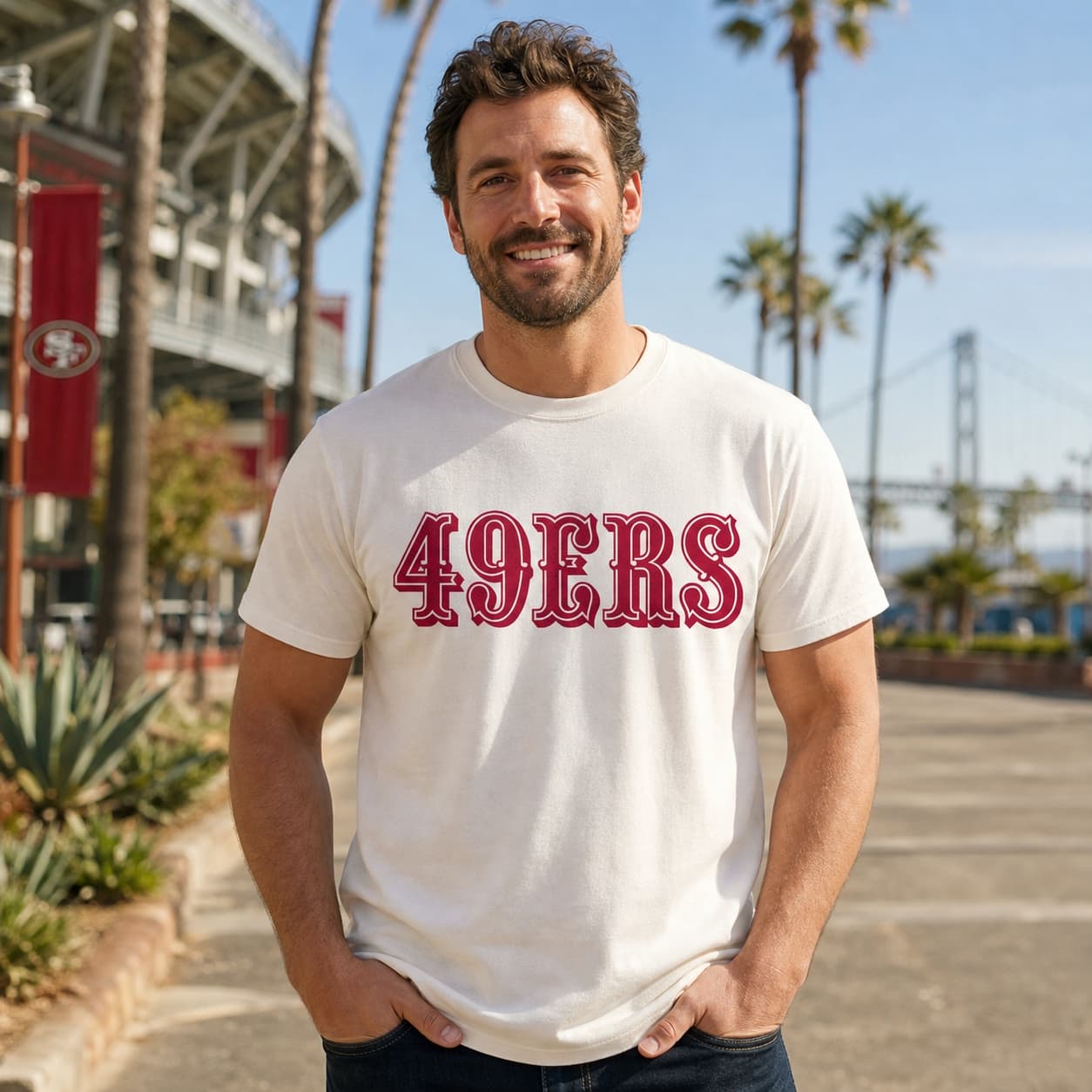 San Francisco 49ers Retro Football 1972 Artwork Shirt