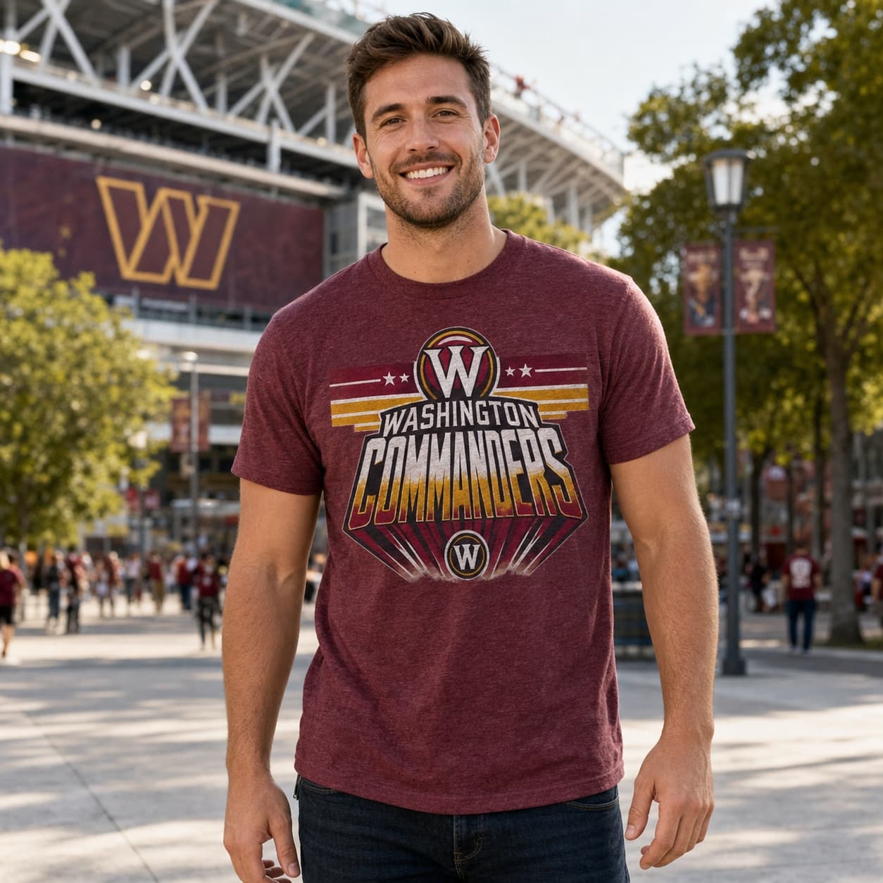 Washington Commanders Exclusive Retro Throwback Football Artwork Shirt