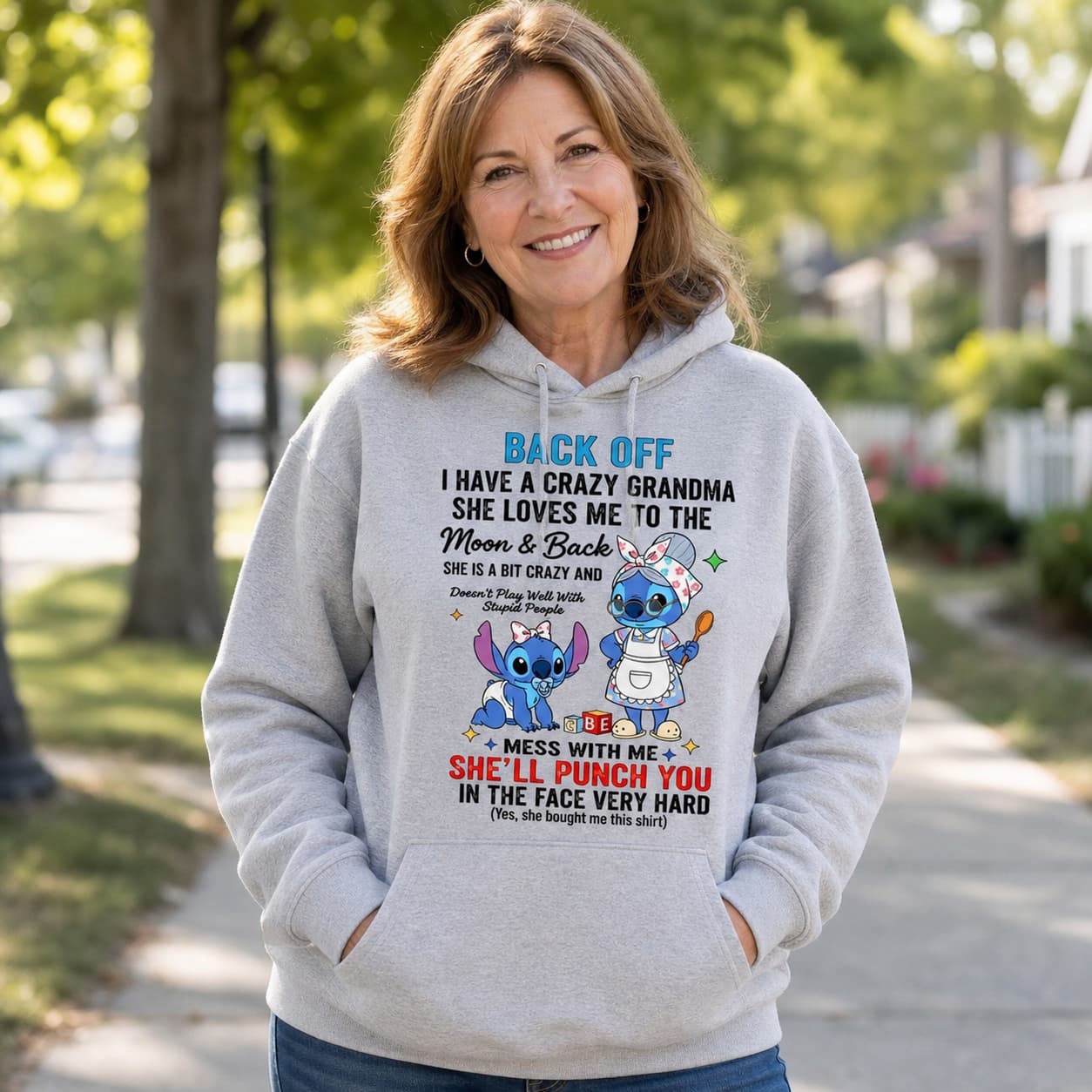 Back Off-2 Stitch Shirt