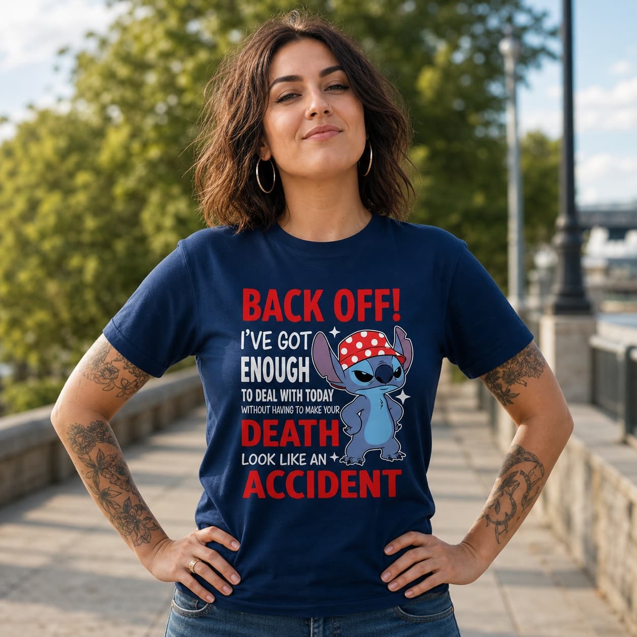 Back Off-7 Stitch Shirt