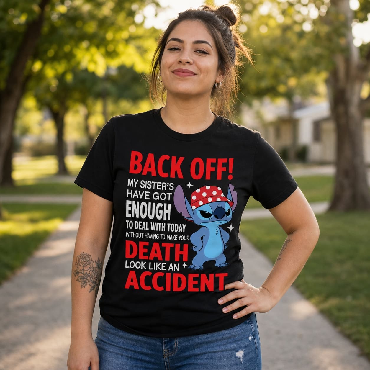 Back Off-8 Stitch Shirt