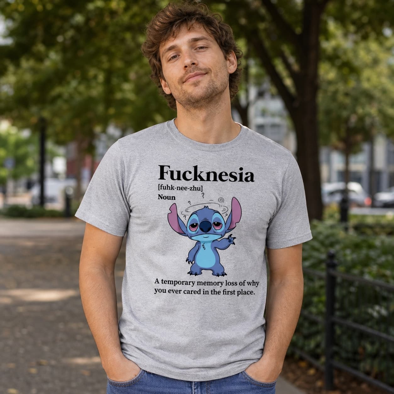 Fucknesia Stitch Shirt