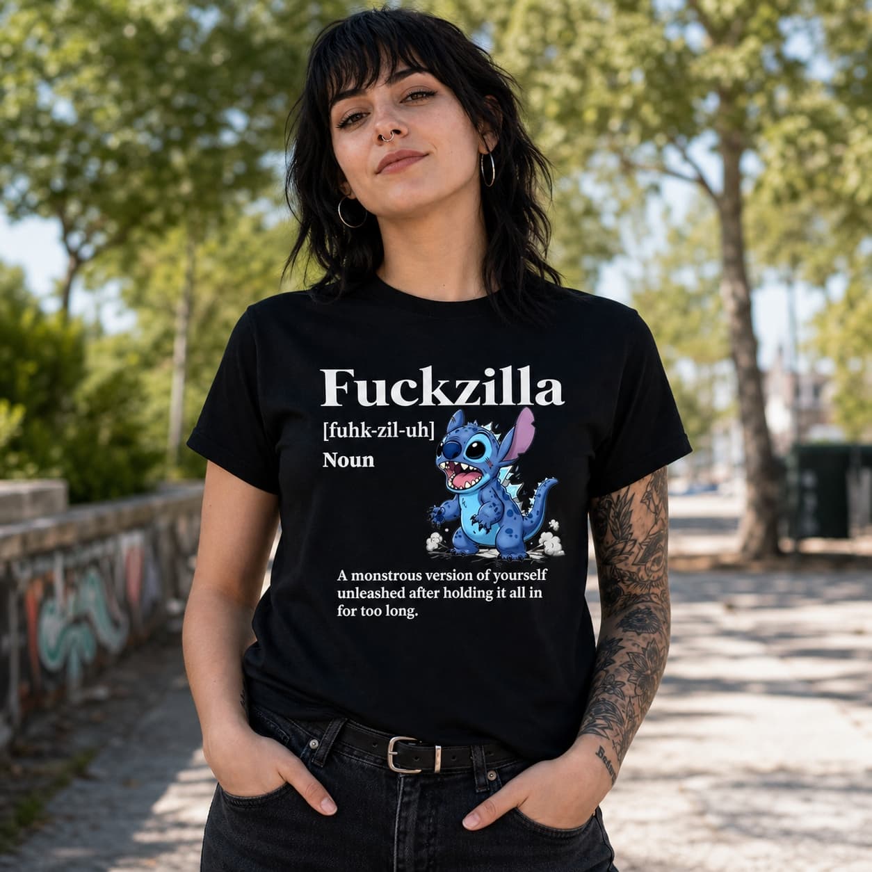 Fuckzilla Stitch Shirt