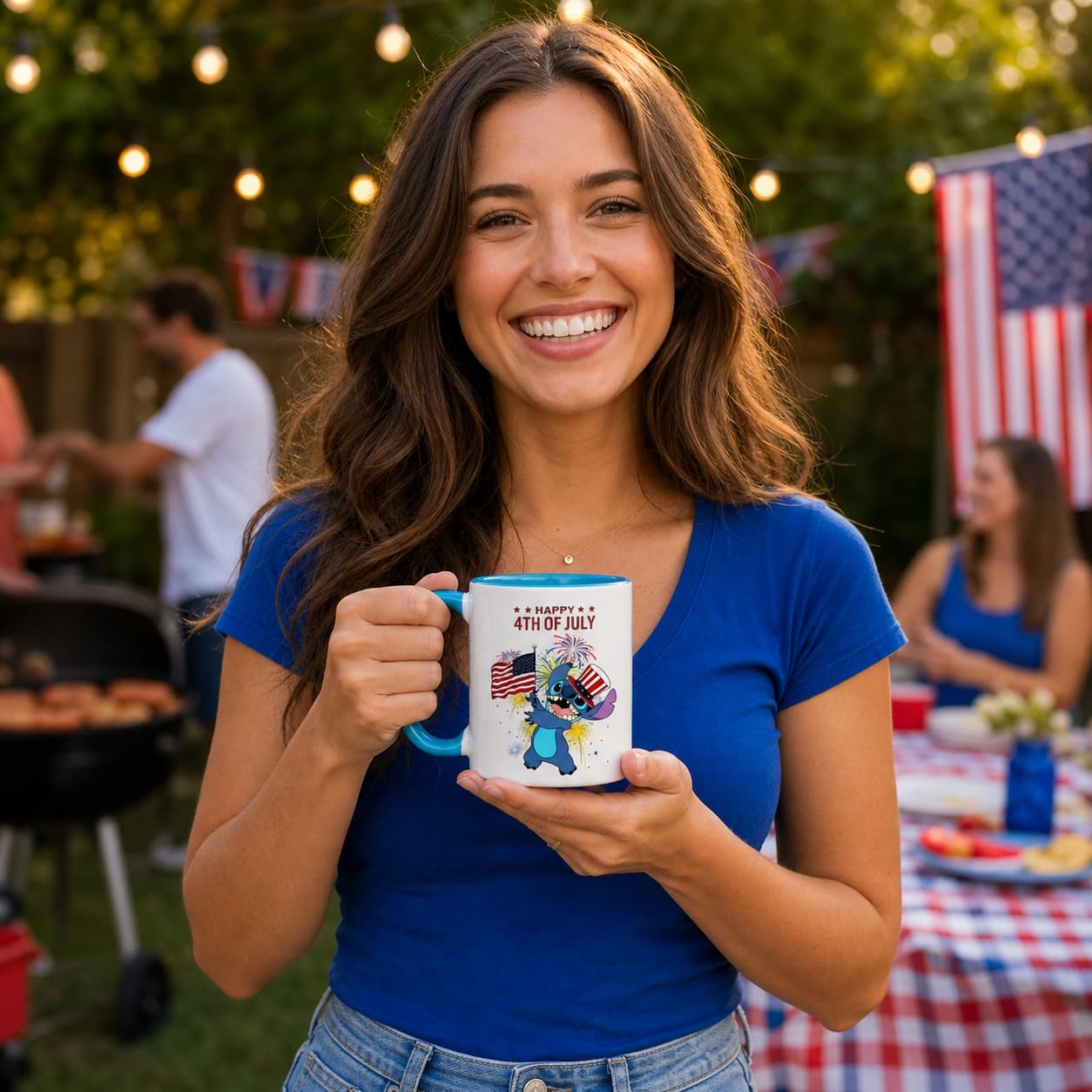 Happy 4TH Of July Stitch Shirt