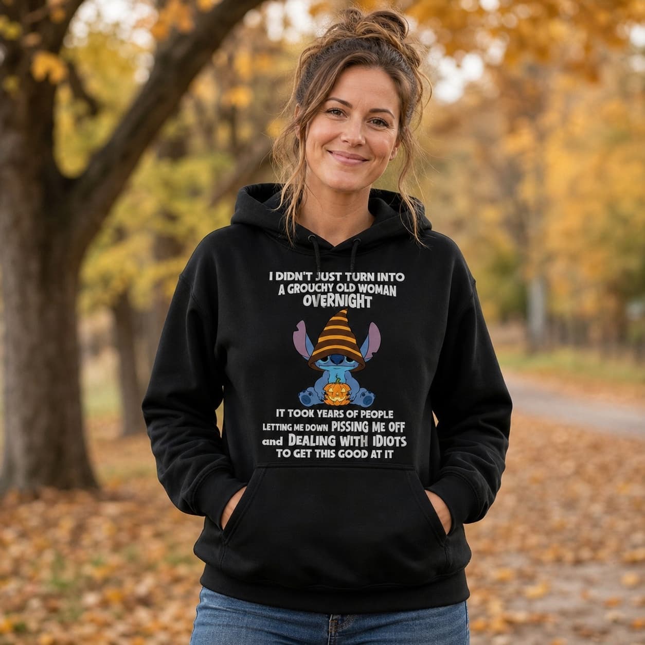 I Didn’t Just Turn Into A Grouchy Old Woman Overnight It Took Years Of People Letting Me Down Pissing Me Off And Dealing With Idiots To Get This Good At It-5 Stitch Shirt