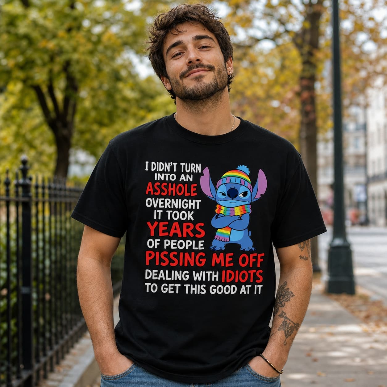 I Didn’t Just Turn Into A Grouchy Old Woman Overnight It Took Years Of People Letting Me Down Pissing Me Off And Dealing With Idiots To Get This Good At It Stitch Shirt