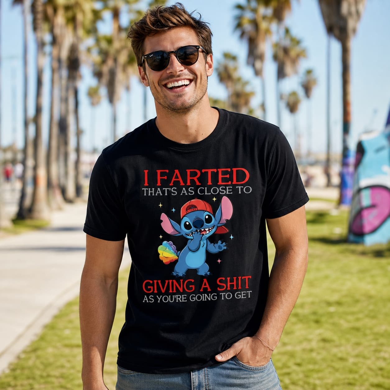 I Farted That’s As Close To Giving A Shit As You’re Going To Get-2 Stitch Shirt