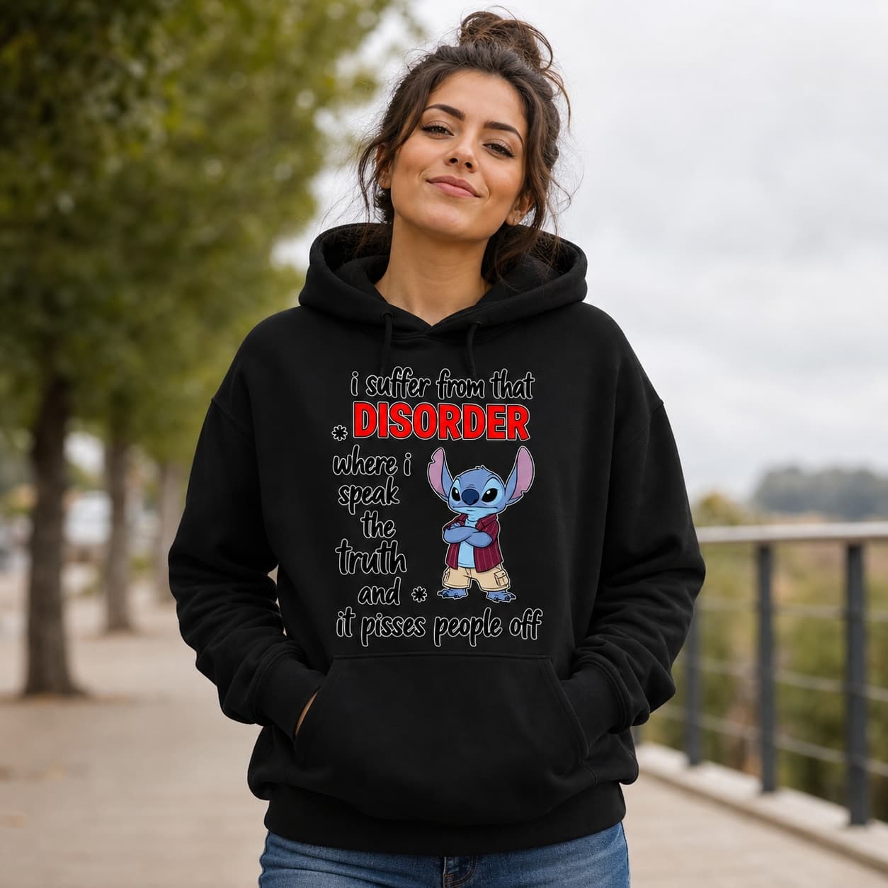 I Suffer From That Disorder Where I Speak The Truth And It Pisses People Off-3 Stitch Shirt
