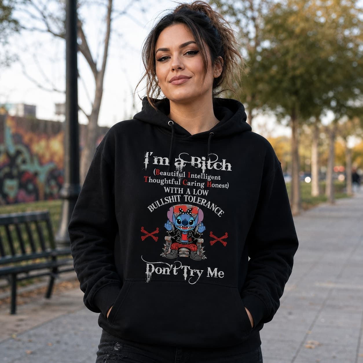 I’m A Bitch-2 Stitch Shirt