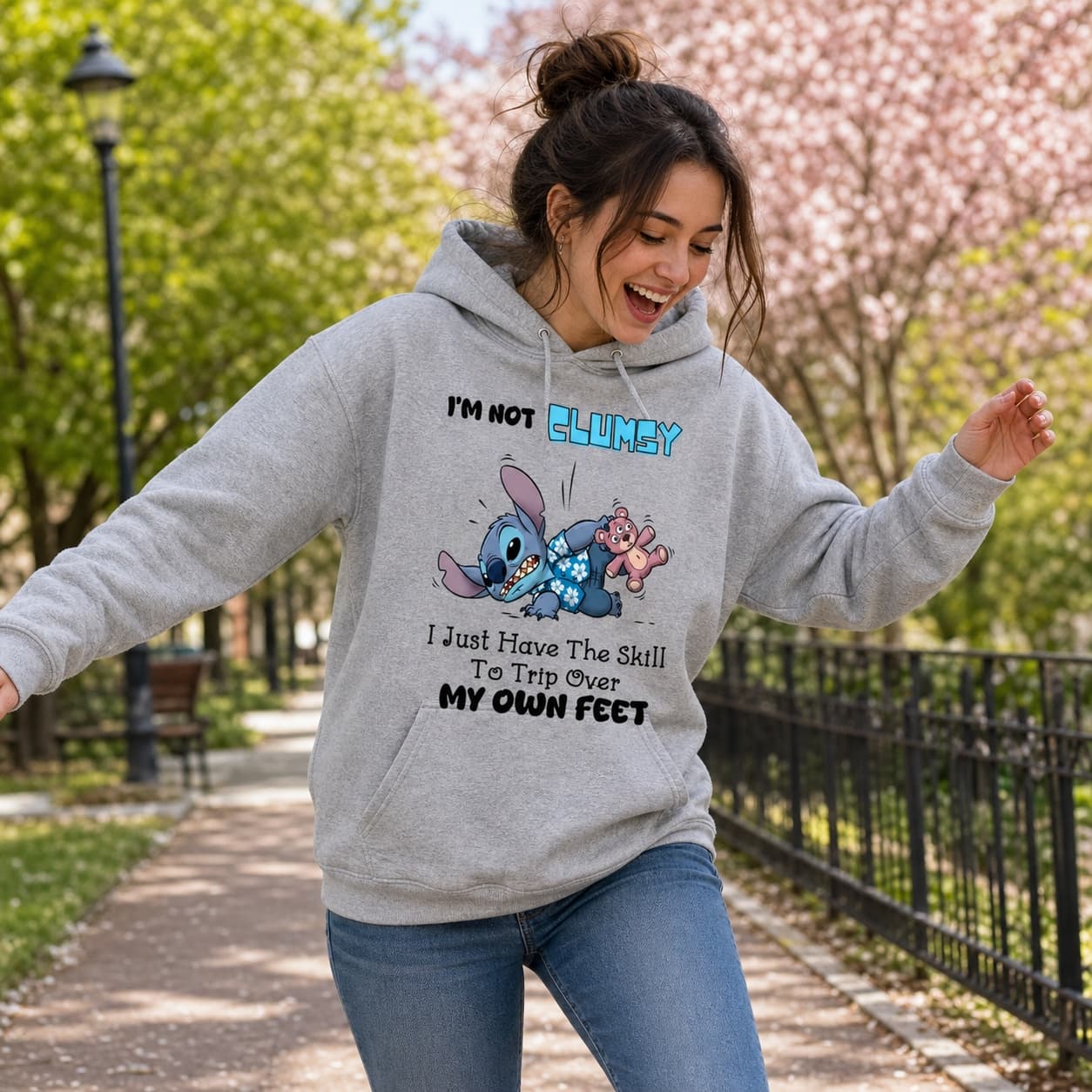 I’m Not Clumsy I Just Have The Skill To Trip Over My Own Feet Stitch Shirt
