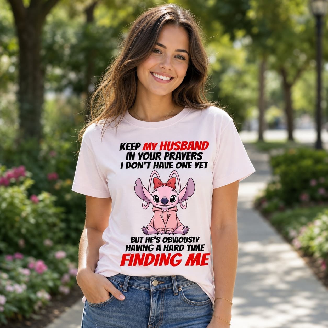 Keep My Husband Stitch Shirt