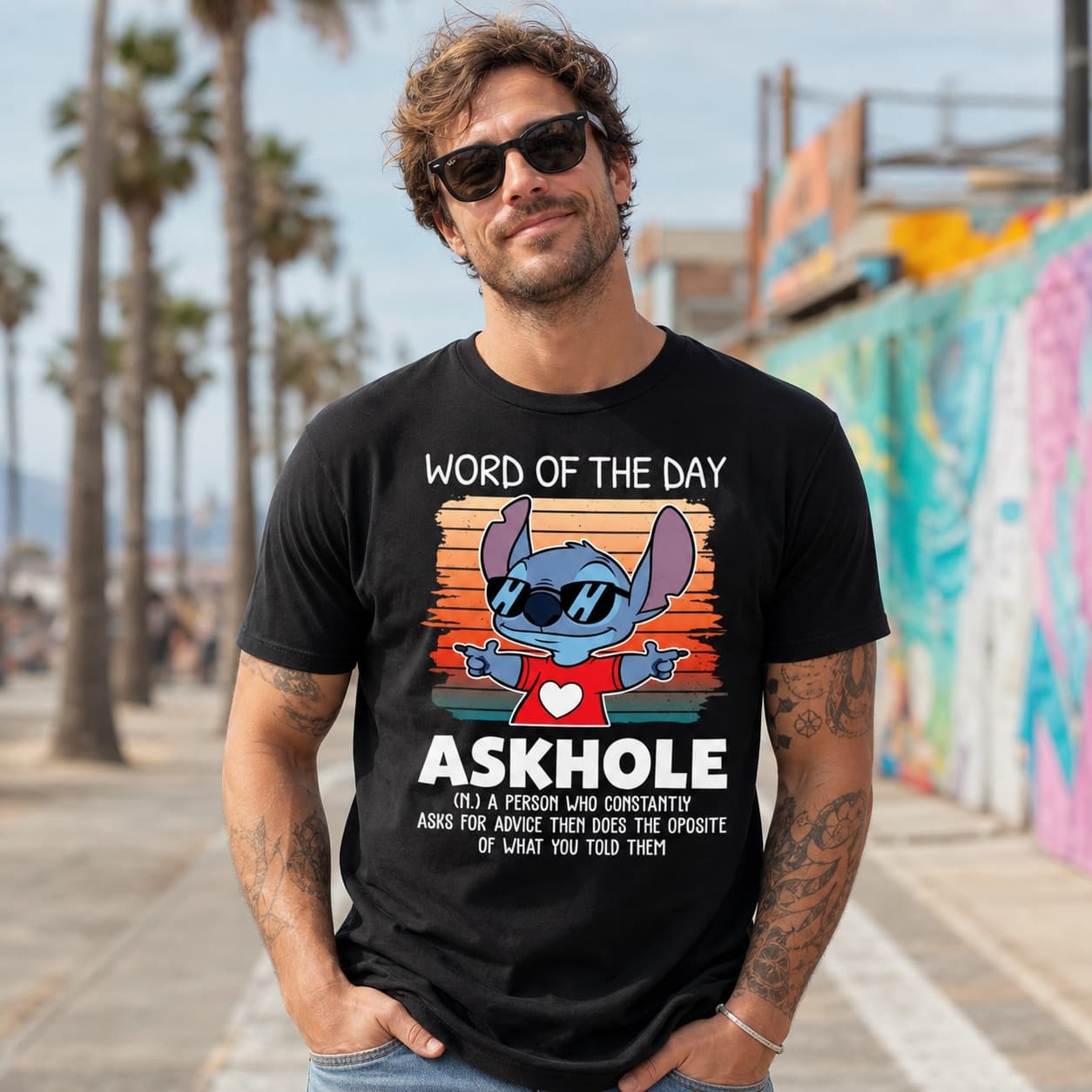 Word Of The Day-2 Stitch Shirt